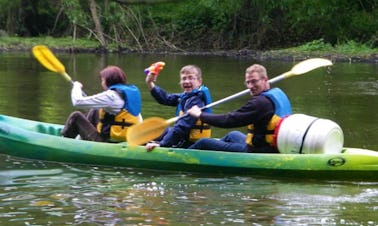 Excursion de 28 km en kayak à Clécy, France