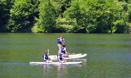Enjoy Stand Up Paddleboard Rentals in Moussac, France