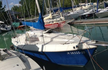 24' cruiser sailsboat for rent in Lake Balaton, Hungary