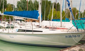 26' Sudar Regatta cruise sailsboat for rent in Lake Balaton, Hungary