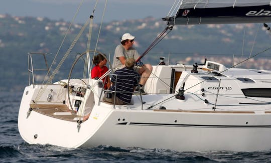 34' Elan sailsyacht for rent in Lake Balaton, Hungary