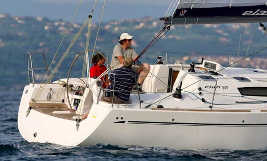 34' Elan sailsyacht for rent in Lake Balaton, Hungary