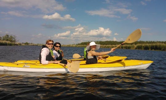 Double Kayak Rental in Kołbaskowo, Poland