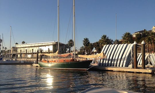 Aventure à la voile dans le port de Newport
