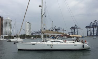 54' Sailing Yacht Charter in Cartagena, Bolívar