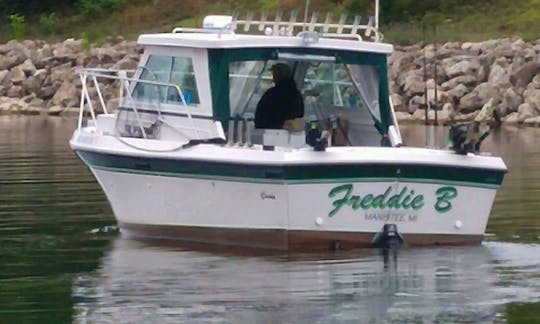 Come charter fish the water off Manistee.