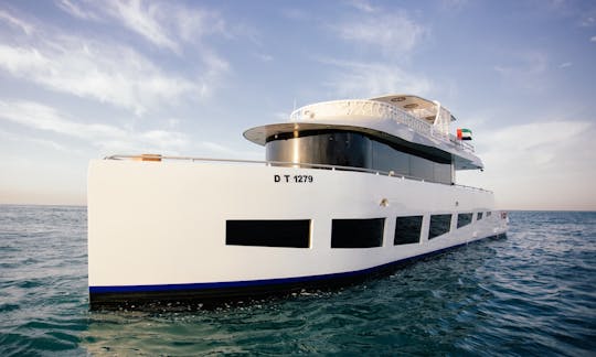 Charter 88' Marvelous Power Mega Yacht In Dubai, UAE