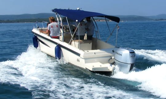 Rent 21' Anorti 20 Open Center Console in Sveti Filip i Jakov, Croatia