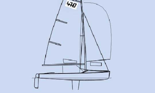 Rent 15' Sailing Dinghy in Balatonföldvár, Hungary