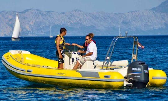 Rent a 21' Rigid Inflatable Boat in Hvar, Croatia