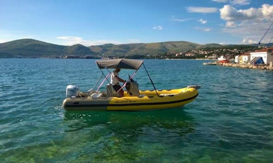 Rent 18' Bura Rigid Inflatable Boat in Splitsko-Dalmatinska, Croatia