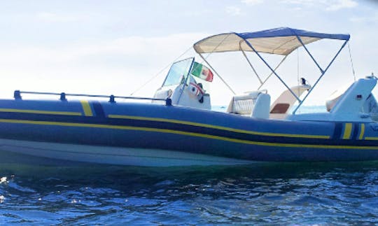 11 person Rigid Inflatable Boat Rental in Sardegna, Italy