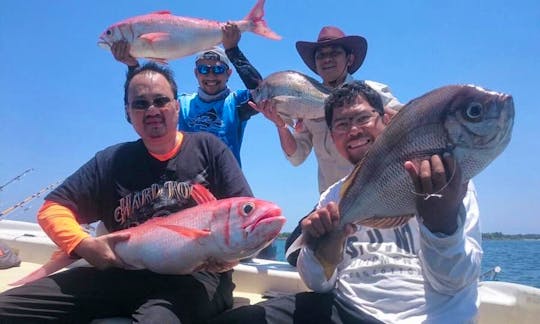 Enjoy Fishing in Denpasar, Bali, Indonesia on Center Console