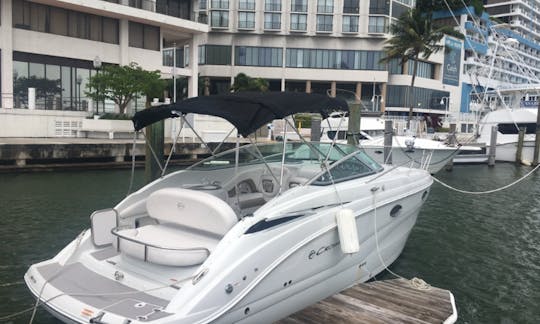 26' Crowline Cruiser Boat in Miami Beach. Captain and Gas Included!