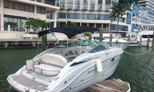 26' Crowline Cruiser Boat in Miami Beach. Captain and Gas Included!