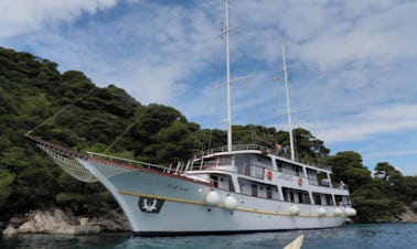 Charter 118' MS Eden Sailing Mega Yacht in Jesenice, Croatia