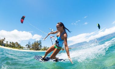 Desfrute de kitesurf em Wągrowiec, Polônia