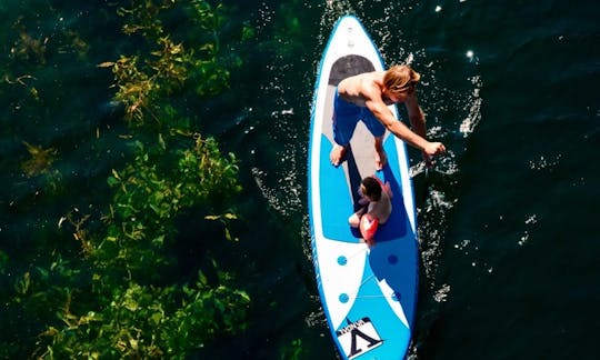 Alugue uma prancha de stand up paddleboard em Wągrowiec, Polônia