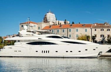 Charter 105' Sunseeker Power Mega Yacht in Split, Croatia