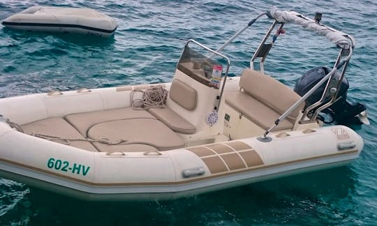 Rent 16' Zodiac Medline 60hp Rigid Inflatable Boat in Hvar, Croatia