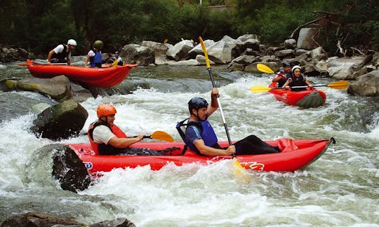 Safari en canoë rafting sur la rivière Cetina à Srijane, Split