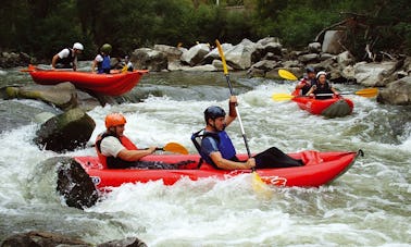 Safari en canoë rafting sur la rivière Cetina à Srijane, Split