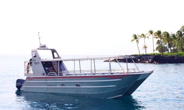 Custom SeaHawk 36ft Passenger Boat Charter in Kailua-Kona, Big Island of  Hawaii!