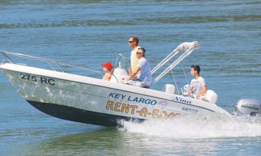 Rent the 19ft Sessa Key Largo Power Boat in Rabac, Croatia