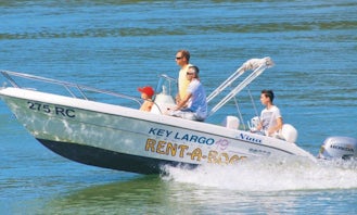 Rent the 19ft Sessa Key Largo Power Boat in Rabac, Croatia