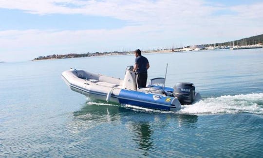 Rent 16' Rigid Inflatable Boat in Sukošan, Croatia