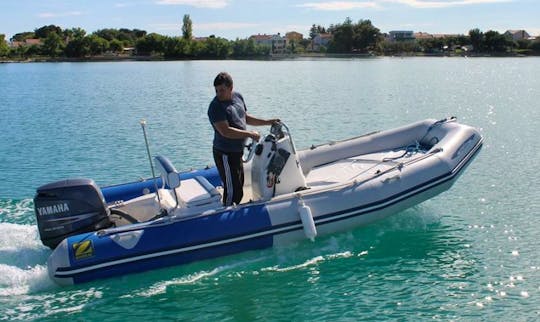 Rent 16' Rigid Inflatable Boat in Sukošan, Croatia