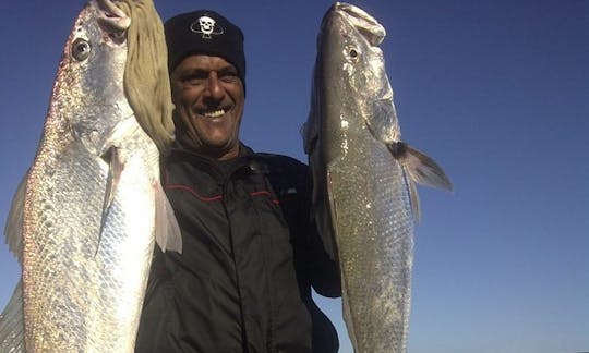 All aboard! Fishing in Durban, South Africa on Center Console