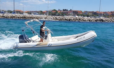 Rent 18' Nuova Jolly Winner 545 RIB In Zadar, Croatia