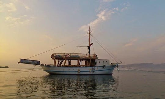 Enjoy Fishing in İzmir, Turkey on 59' Gulet