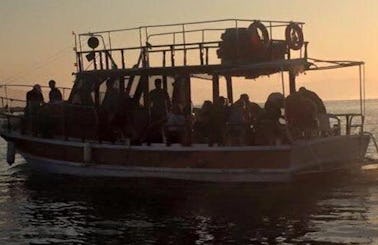 Enjoy Fishing in İzmir, Turkey on a Passenger Boat