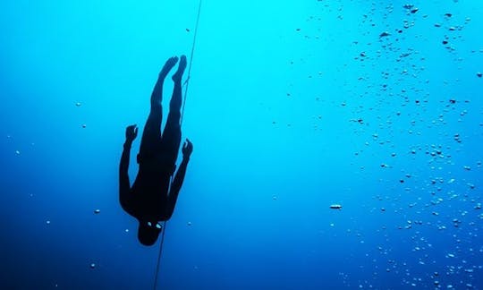 Free Fall Diving in Split, Croatia