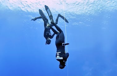 Free Fall Diving in Split, Croatia