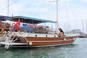 Soak up the sun with this traditional Gulet Charter in Muğla, Turkey