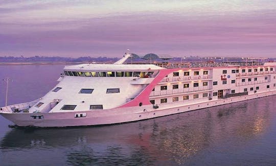Nile Cruise Tour from Luxor to Aswan 5-Day Luxury onboard Princess Sarah Passenger Boat