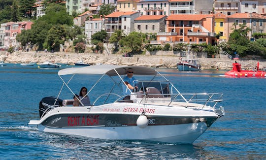 Motor Boat Rental in Rabac and Pula - Bluline 23