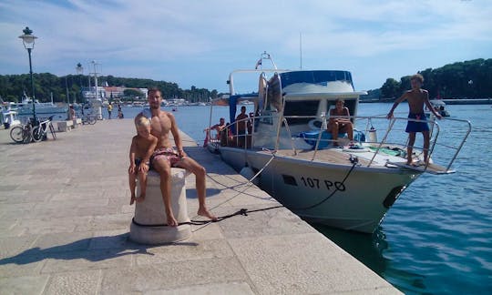 38' Motor Yacht Charter in Vrsar Istarska, Croatia