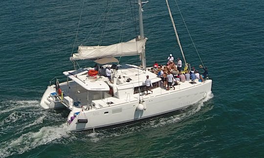 Lagoo 450 sailing isla mujeres