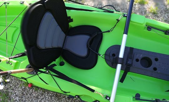 Sport Fisherman fishing charter in Upesciems