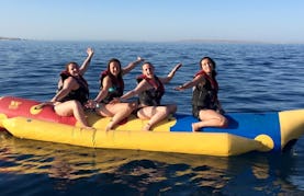 Enjoy Inflatable Banana Rides In Red Sea Governorate, Egypt