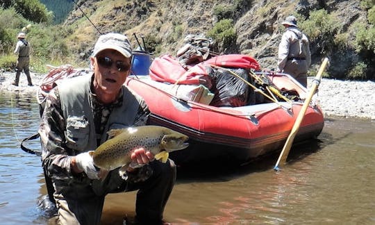 Visite guidée de pêche à la truite sur la rivière Mohaka à Te Haroto, Nouvelle-Zélande