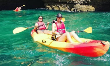 Kayak Cave Tours in Albufeira, Portugal