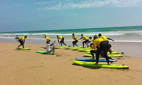 Surf Lessons for 2 Hours in Albufeira, Portugal