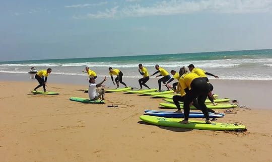 Surf Lessons for 2 Hours in Albufeira, Portugal