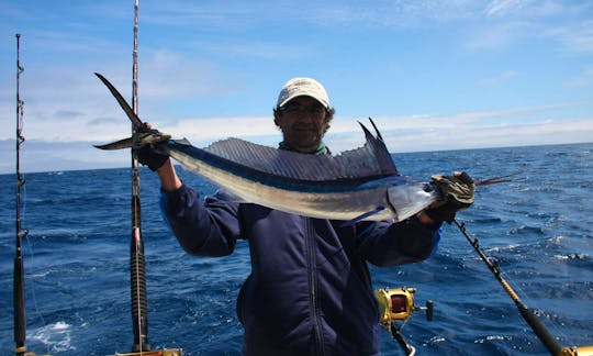 Fishing Charter Ponta Delgada, on 33' Rabao Sport fisherman