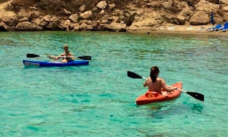 Rent a Single Sit on Top Kayak in Protaras, Cyprus